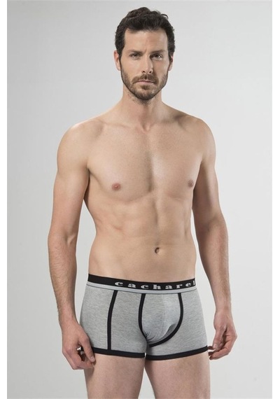 Cacharel 1322 İkili Boxer - Siyah/gri Melanj Siyah