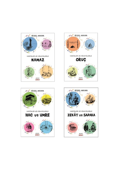 Gençler için İbadetler Serisi 4'lü Set - 549645110