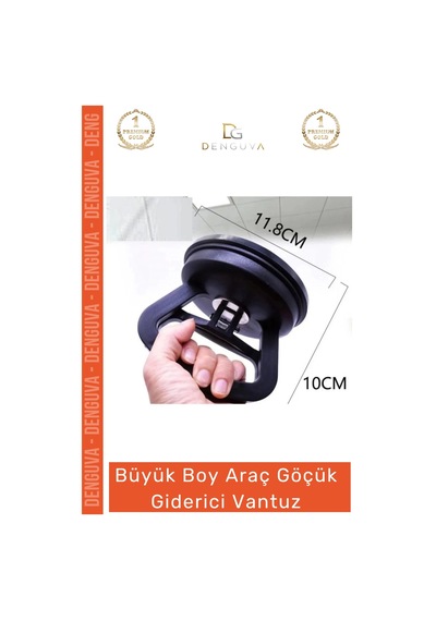 Göçükgiderici Çok Amaçlı Pratik Araba Otomobil Kaporta Vakum Göçük Giderici Vantuz Büyük Boy