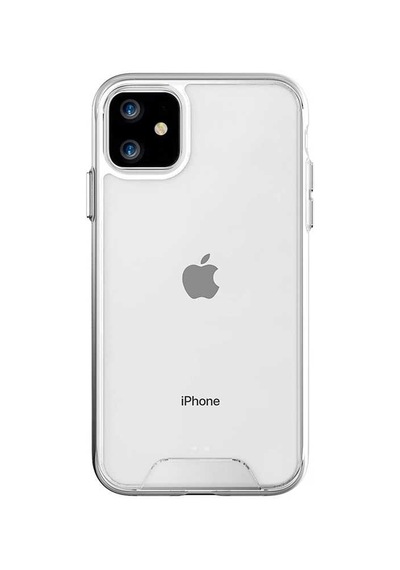 Apple Uyumlu iPhone 11 Kılıf Zore Gard Silikon Renksiz