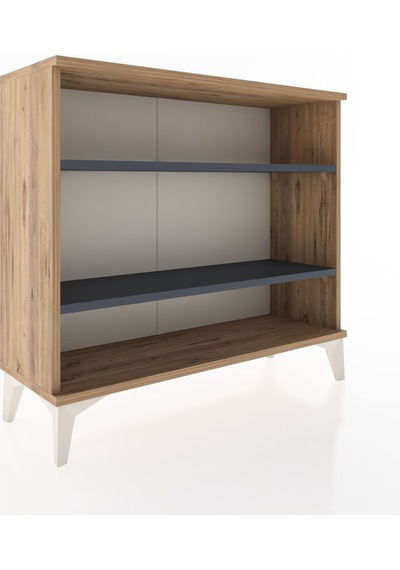 Arges Şifonyer 2 Raflı 88x30x80 Çam-antrasit Çam