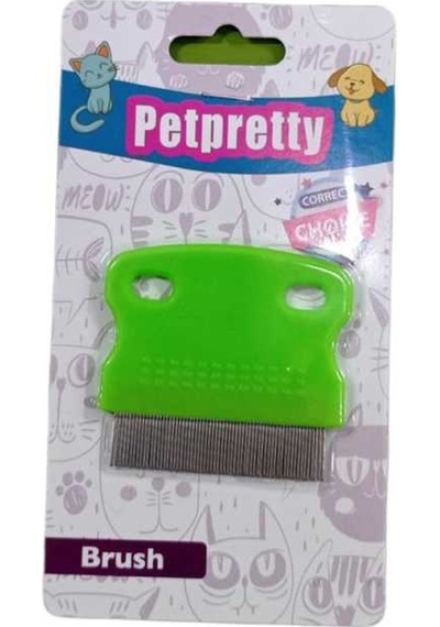 Petpretty Kısa Bit Tarağı Yeşil