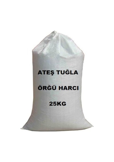 Ateş Tuğlası Şamot Harcı 25Kg