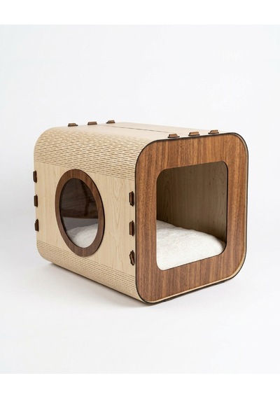 Özel Tasarım Vista Mdf Kedi Evi
