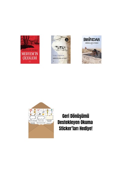 Meryem İn Çiçekleri + Yara Bende + Bırindar + Okuma Sticker'ları