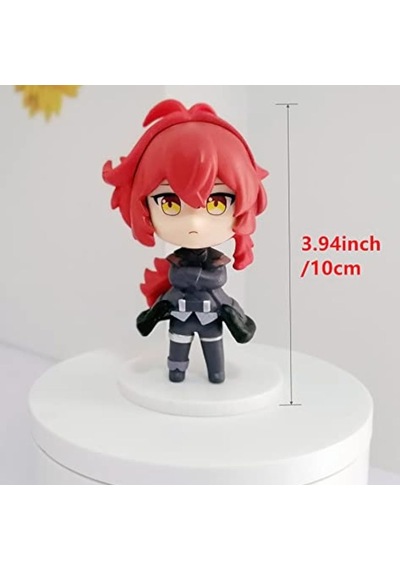 Genshin Impact Diluc Ragnvindr Mini Figür - 10 Cm Anime Aksiyon Figürü