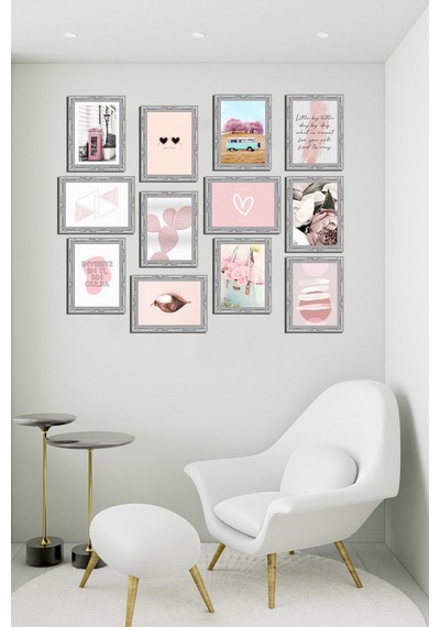 Modern Style 12 Parçalı Mdf Tablo Mck097 Çok Renkli - 713703961 Çok Renkli