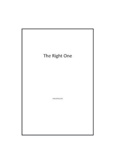 The Right One Publisher