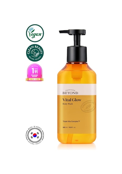 Vital Glow Body Wash Vitamin C E B12 Nemlendirici Duş Jeli 500 Ml Cildinizi Derinlemesine Temizleyerek Ferahlatır Diğer