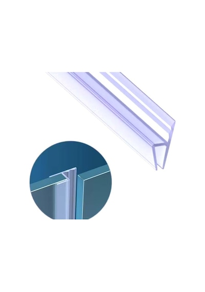 Ayrıntıshop Duşakabin Alt Suluk Fitil Conta Uzunluk 60cm - 4mm İle 6mm Camlar İçin 100 Cm Genel