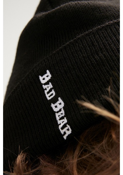 Bad Bear Label Siyah Bere - Siyah