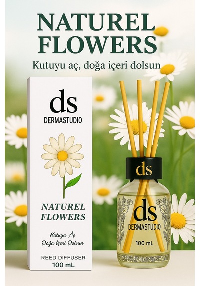 Natural Flowers Kutuyu Aç, Doğa İçeri Dolsun Premium Bambu Oda Kokusu 100 Ml Karışık