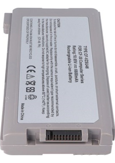 Panasonic Toughbook Cf 30 Pil Vzsu46 10.65 Volt Için Uygun 6600Ma
