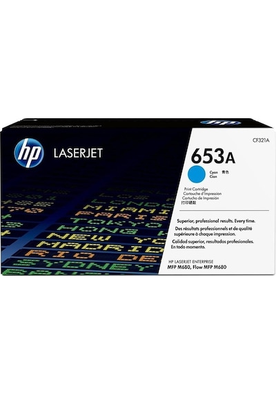 Tonersepeti Hp 653a-cf321a Mavi Toner