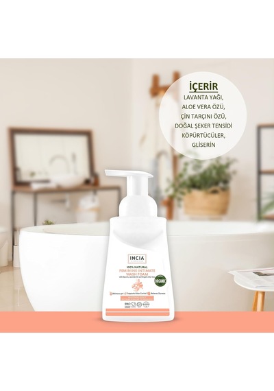 %100 Doğal İntim Yıkama Köpüğü Ph 3.8 Beyazlatma Etkili Ve Koku Önleyici Vegan 200 Ml