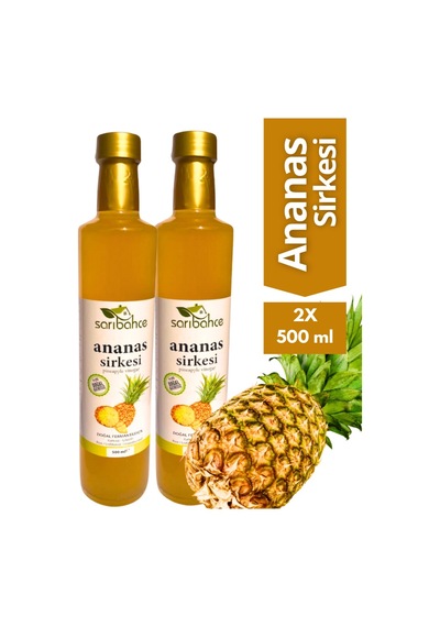 Ananas Sirkesi 500 Ml 2'li Paket - Organik Doğal Fermantasyon