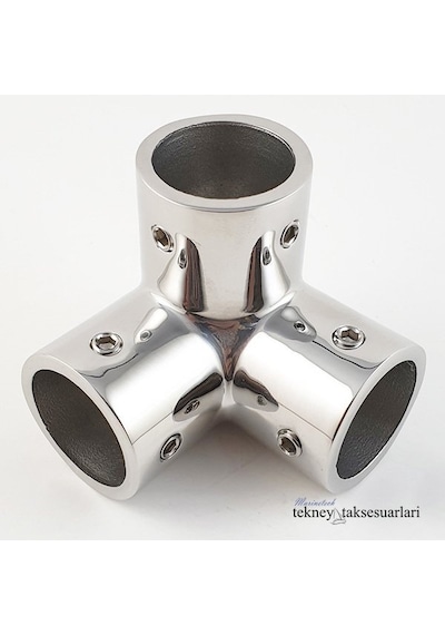 22Mm Vardavela Boru 3'Lü Dirsek Geçiş