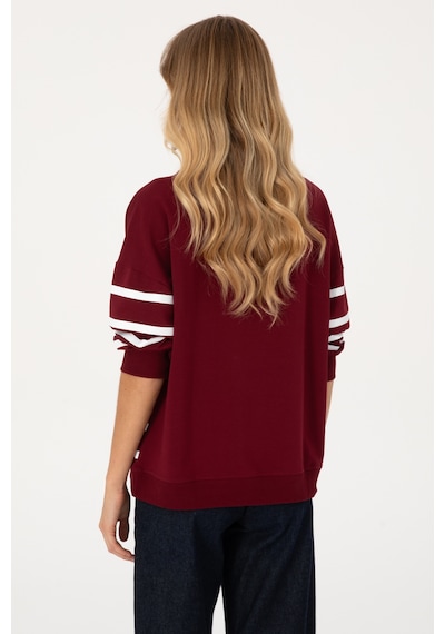 U.s. Polo Assn. Kadın Bordo Sweatshirt 50313572-vr014 Bordo