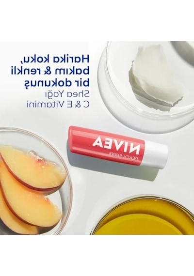 Şeftali Aromalı Dudak Bakım Kremi - 4,8 Gr