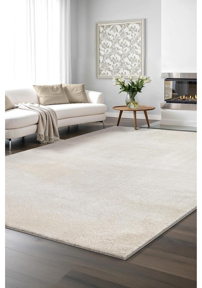 Peluş Post Shaggy Çocuk Odası Oturma Odası Salon Mutfak Halısı,yıkanabilir Kilim,antrasit Krem Krem