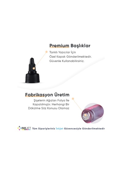 E474 Için Renkli Kartuş Dolum Seti