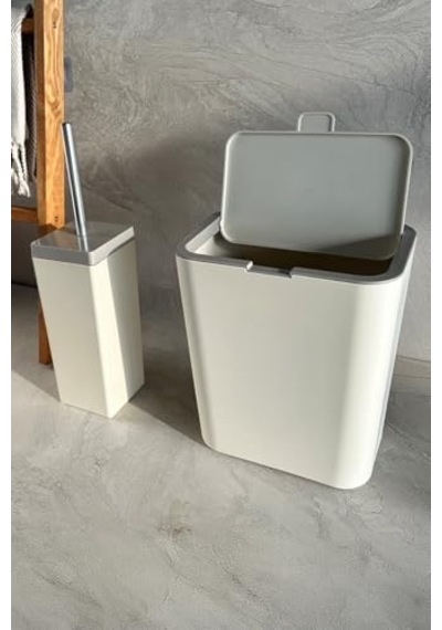 Flip 2'li Banyo Seti - Bej Çok Renkli
