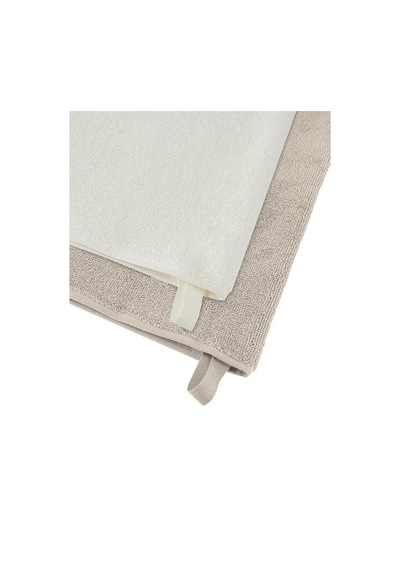 Lavinda 4 Lü Banyo Havlu Seti 70x140 Bej - Krem
