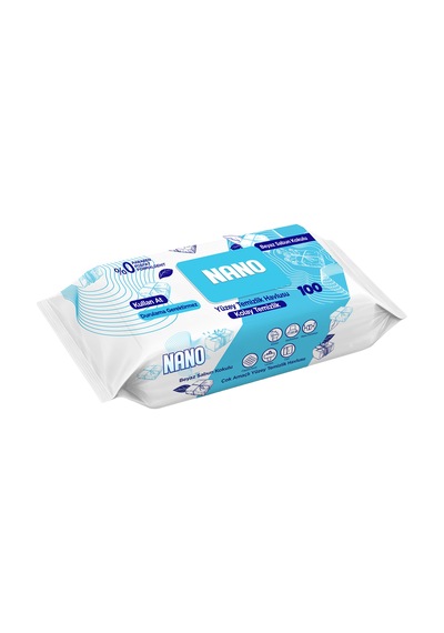 Nano Yüzey Temizlik Havlusu Beyaz Sabun 100'lü