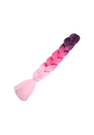 Afrika Örgüsü Ve Rasta İçin Sentetik Ombreli / Koyu Pembe / Pembe / Açık Pembe - Rxlu-463049 Çok Renkli