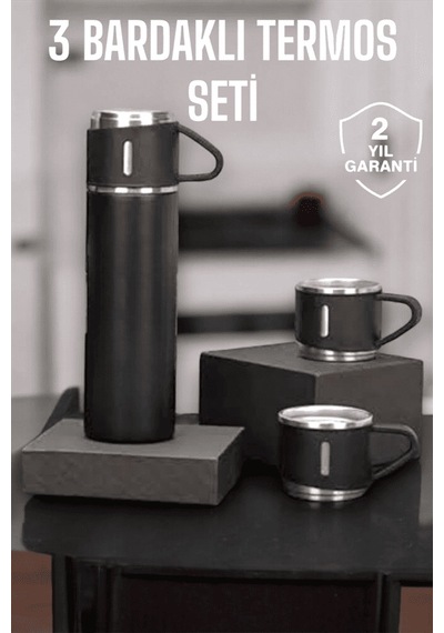 Termos Seti 500 Ml Basınçlı Taşınabilir Günlük Kullanım Çok Renkli