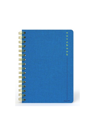 Melimelek Kareli Defter Mor Bez Ciltli - Ceyda Düvenci Mavi