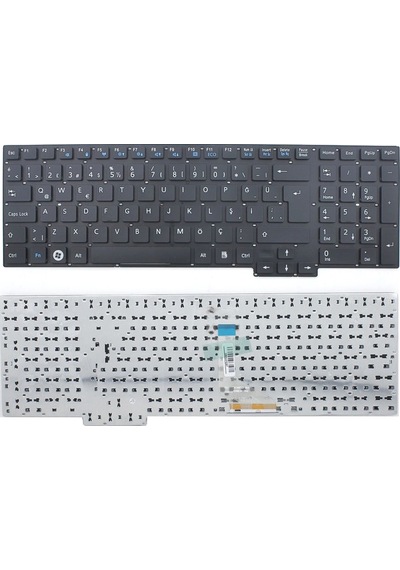 Fujitsu Uyumlu Lifebook A532, Ah532, N532, Nh532 Notebook Klavye Siyah Tr Cp612621-01 / Çerçevesiz