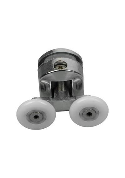 Duşakabin Tekerleği Metal Gövdeli Krom 4 Lü Set Teker Çapı 22 Mm Krom