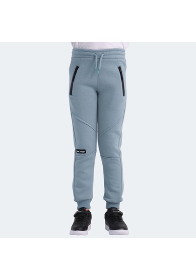 Slazenger LAMYA Çocuk Fermuar Cepli Mavi Eşofman Altı