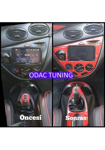 Ford Focus 1 , Kırmızı Renk Kaplama Seti