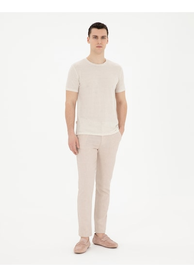 Pierre Cardin Erkek Bej Pantolon Kanvas-chino 50284261-vr011 Bej