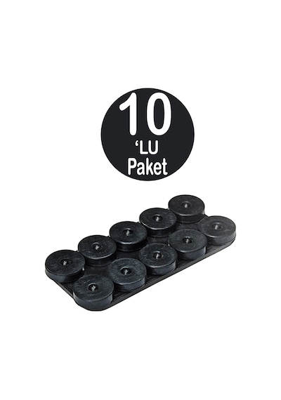 Yanmaz Musluk Contası 10'lu Paket Haykar Isıya Erimeye Dayanıklı Kauçuk Conta 16mm Salmastra Çeşme Lastiği