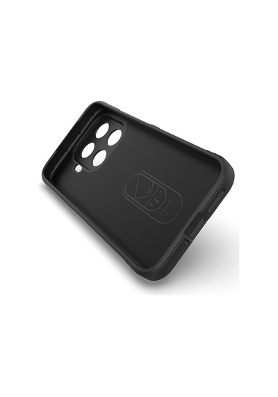 Xiaomi 17t Pro Kılıf Kamera Korumalı Esnek Silikon Parmak Şeritli Pazarplus Siyah