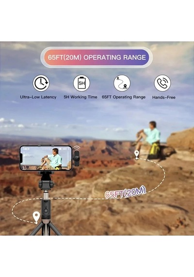 Type-c Çiftli Kablosuz Yaka Mikrofon Seti Telefon Vlog Canlı Yayın Tiktok Youtube Uyumlu Diğer