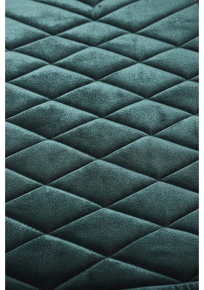 Zümrüt Yeşili Kapitone Dolgulu Lüks Seccade 65x115 Cm Yeşil