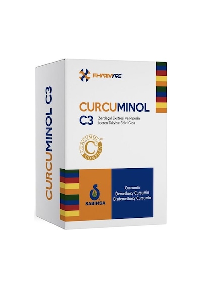 Pharmare Curciminol C3 Zerdeçal Eki 30 Kapsül