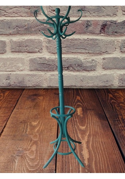 Askılık Bambu Model DEMONTE Turkuaz Renk Parlak Boya Sağlam Şık Ve Kullanışlı. İtinalı Paket El yapım Turkuaz