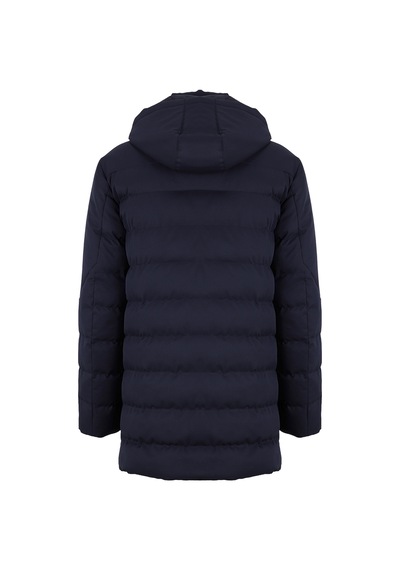 Fabrika Lacivert Erkek Slim Fit Kapitone Kaban F6wm-kbn 2105