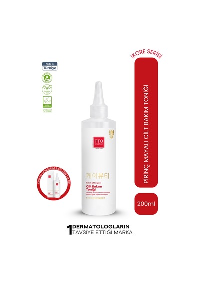 Tto Clinic Kore Serisi Cilt Bakım Toniği Pirinç Mayalı & Niacinamide Destekli