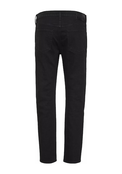 Calvin Klein Erkek Slim Fit Daralan Paça Termal Jean Pantolon - Siyah Jaguar Moon