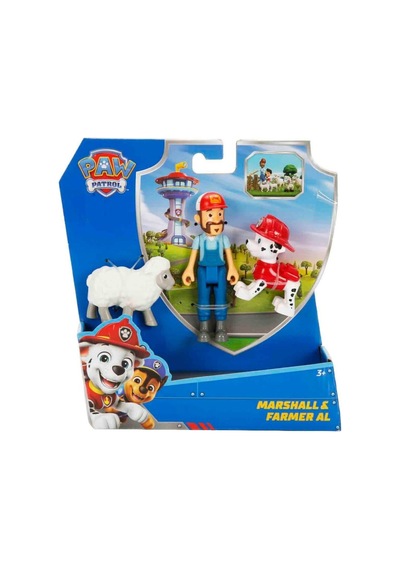 3 Lü Figür Seti Chase Rubble Marshall Skye Tekli