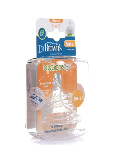 Db 3201 Dr Browns Geniş Ağız Options+ Biberon Emziği 6ay+ 5 Adet