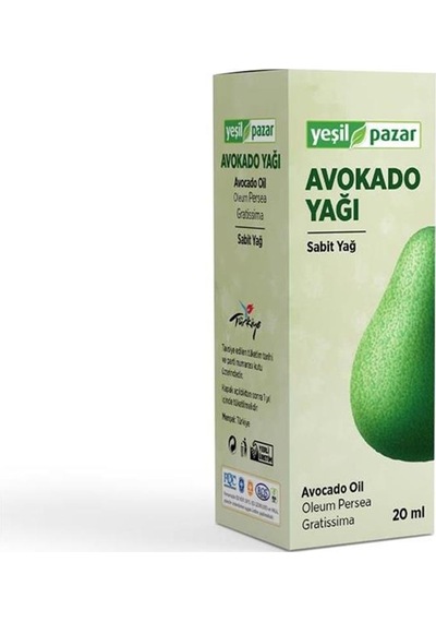 Yeşil Pazar Avokado Yağı 20 ML