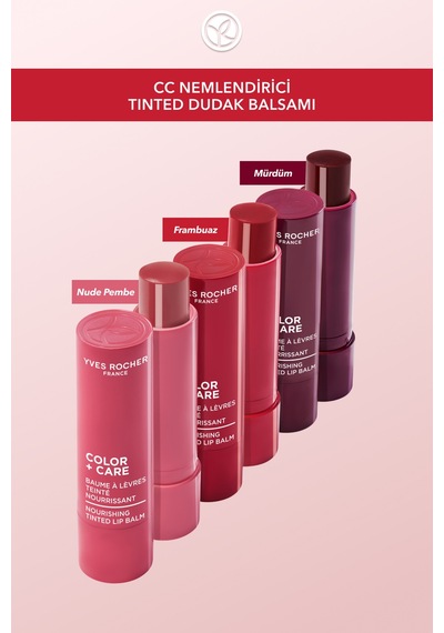 Yves Rocher Cc Nemlendirici Tinted Dudak Balsamı - Frambuaz