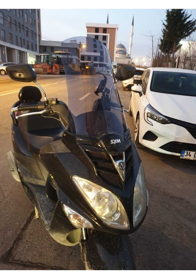 Motocam Sym Joyride 200 Ön Cam 2009-2018 Model 53cm Füme Renkli 4mm